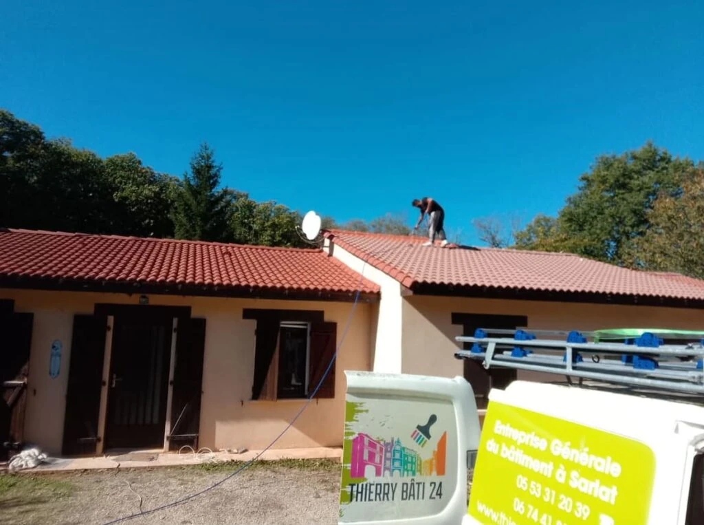 demoussage toiture
